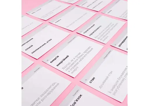 Настольная игра English Student Карточки для изучения английского языка English Student Emotions & Characters (укр.) (591226005) - фото 5