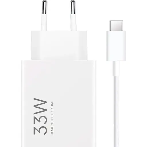 Зарядний пристрій Xiaomi 33W White Type-C Cable (BHR9956EU)