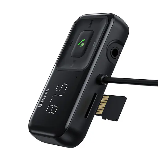 Трансмиттер модулятор адаптер авто BASEUS S-16 Wireless MP3 Car Charger T typed 2USB - фото 5
