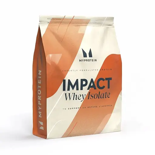 Сироватковий ізолят MyProtein Impact Whey Isolate, 2.5 кг для росту м'язів - Натуральна полуниця - фото 1