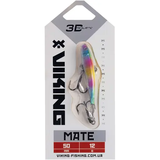 Балансир Viking Fishing Mate Ice Jig 50mm 12g #16 European Values - фото 2