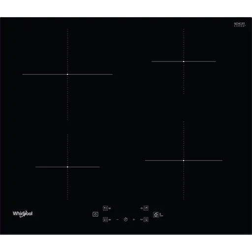 Варильна поверхня Whirlpool WSQ2760BF з автоматичними функціями