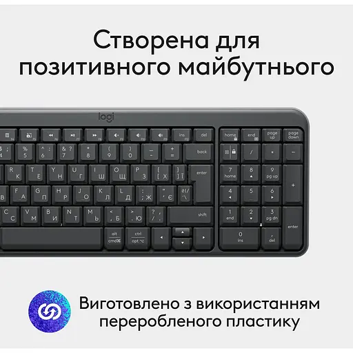 Клавіатура Logitech K250 Graphite (920-013822) [141505] - фото 3