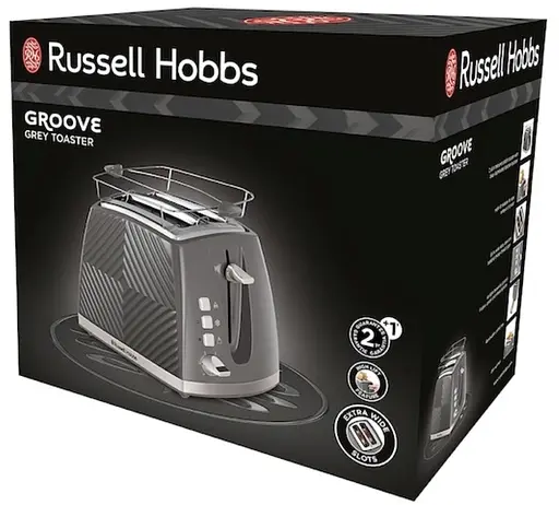 Тостер Russell Hobbs 26392-56 Groove сірий - фото 8