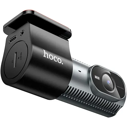 Автомобільний відеореєстратор Hoco DV13 Iron Gray [136874]