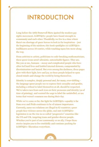 The Little Book of Pride Heroes. Icons of the LGBTQIA+ community