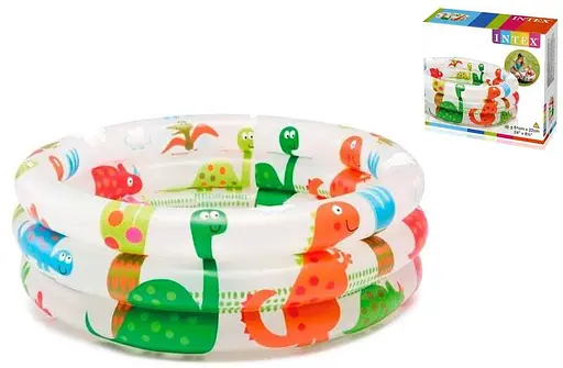 Басейн Динозаврики, 61x22 см, 33 л, вага 0.5 кг, від 1 до 3 років, 57106