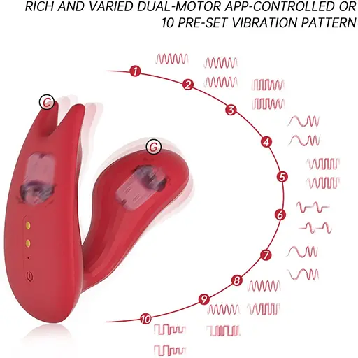 Смартвибратор Magic Motion Umi Red - фото 2