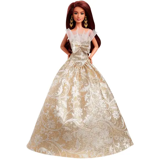 Колекційна лялька Barbie Signature Святкова брюнетка (JBH97)