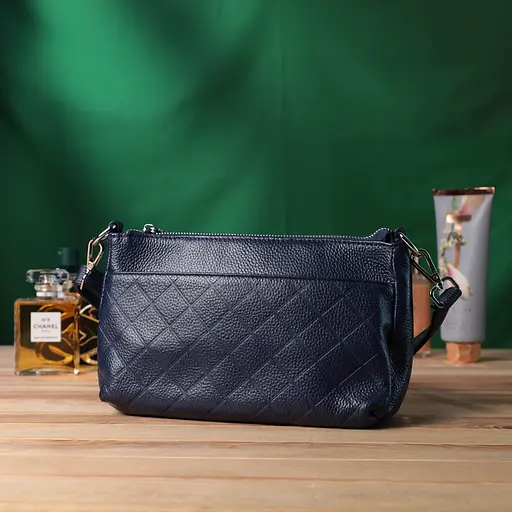 Женская сумка Vintage для на три отделения из натуральной кожи 24х15х9 см sum0027019 - фото 9