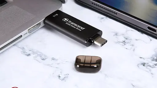 Зовнішній накопичувач SSD 1 Tb Transcend ESD310C USB 3.2 / USB Type-C (TS1TESD310C) - фото 5