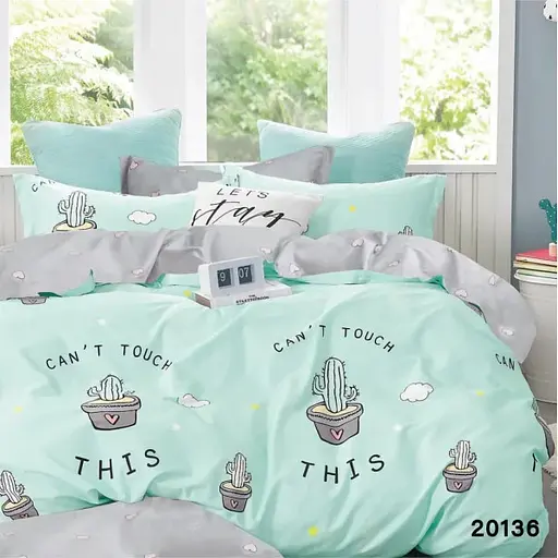 Комплект постельного белья Viluta евро ранфорс 20136 100% хлопок - фото 1