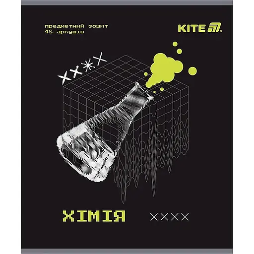 Набір зошитів Kite Techno Хімія предметний 48 аркушів в клітинку (K25-240-6) - фото 1