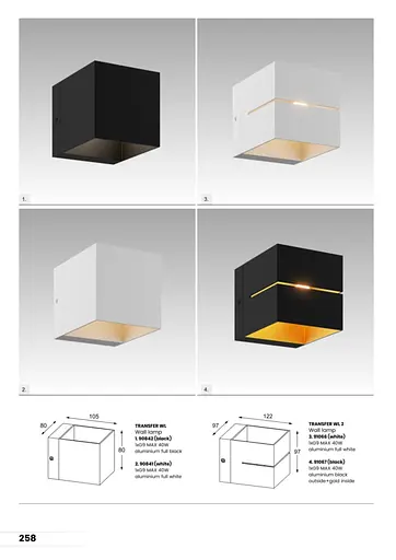 Бра Zuma Line 91066 TRANSFER WL 2 WHITE - фото 3