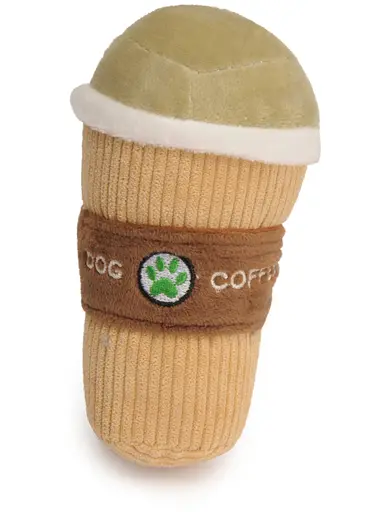 Іграшка для собак Camon кружка плюшева з пищалкою 16 см (AH450) - фото 2