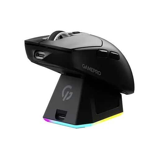 Мишка GamePro Genesis Airmaster Wireless/Bluetooth/USB Black (GM167B) - фото 1