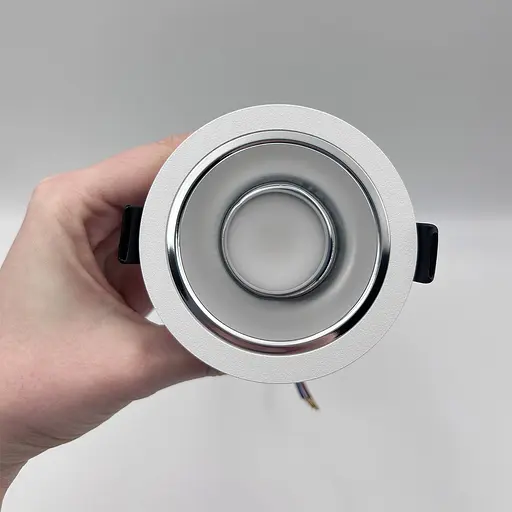 Точечный светильник Skarlat RDL73027-3.5 12W WH+CHR 4000K - фото 2