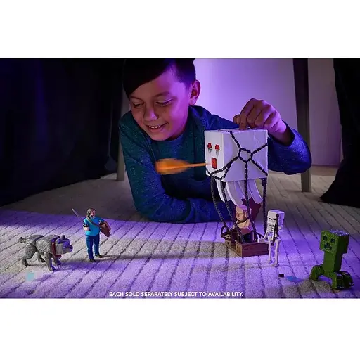 Ігровий набір Minecraft Повітряна куля з Гаста з Minecraft: фільм (JFB69) - фото 6