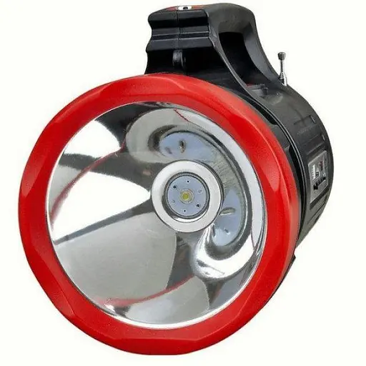 Потужний ліхтар YJ-2890 10W+22SMD (MP3+FM+Powerbank+3хOUT4V+ЗУ220В+3 режими) - фото 6