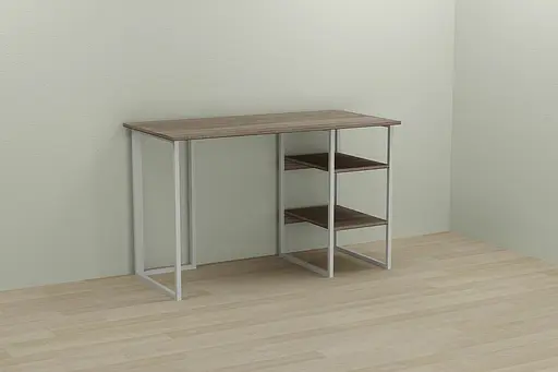 Комп'ютерний стіл Ferrum-decor Кевін 75x100x60 білий ДСП Дуб Сонома Труфель 16мм (FRD-101243) - фото 5