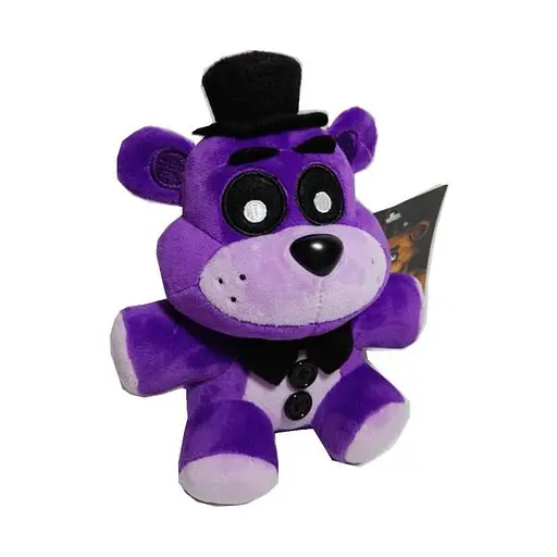 М'яка іграшка П'ять ночей з Фредді Purple Freddy Фіолетовий Фредді 18 см FNAF48-9 - фото 1