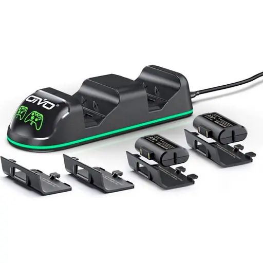 Зарядная станция Oivo IV-X131 Dual Charging Dock + 2 АКБ 1300mAh для Xbox Controllers One/Series (128694) - фото 4