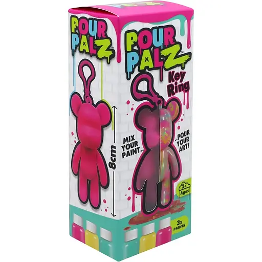 Набір для творчості ToyMonster Флюїд Арт Брелок Ведмедик S3 (GS-G88822) - фото 7