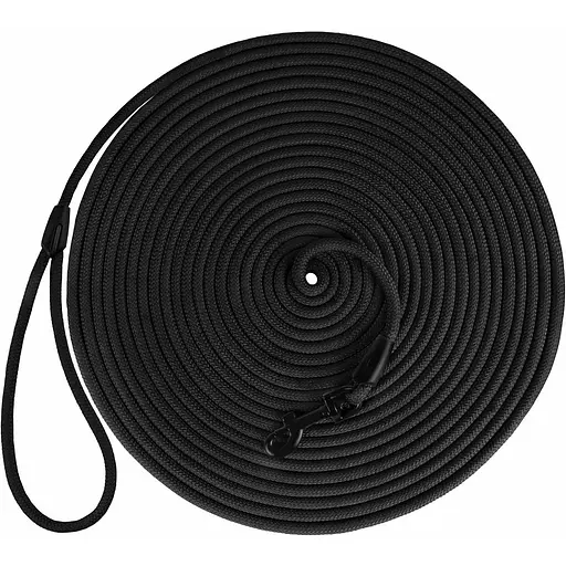 Поводок для собак Barksi Active тренировочный (длина 5.15 м диаметр 0.7 см) черный - фото 1