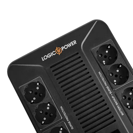Пристрій безперебійного живлення LogicPower LP-UL600VA-8PS (16160) - фото 2