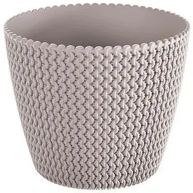 Горшок для растений Prosperplast Splofy бежевый, 8 л