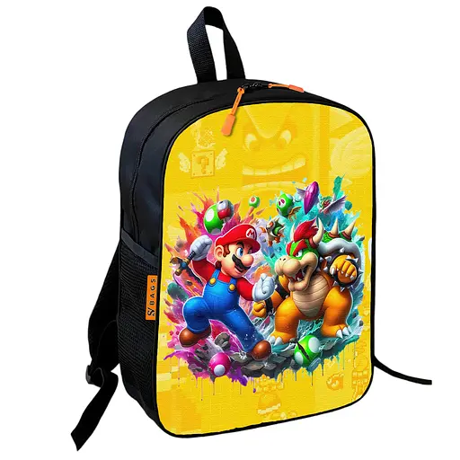 Шкільний рюкзак дитячий Супер Маріо + Сумка для взуття спортивної форми рюкзак-мішок для хлопчика (01772) - фото 5