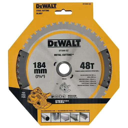Диск пильный DeWalt Metal Cutting 184 х 20 х 48 мм 48 зубьев (DT1044) - фото 5