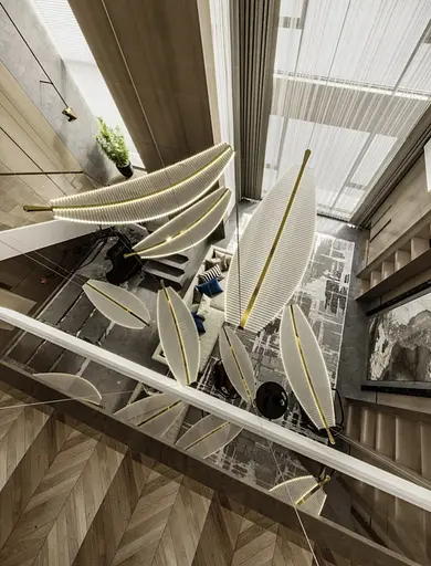 Підвісний елегантний світильник FEAST Line.F DE 6C-400 - фото 2