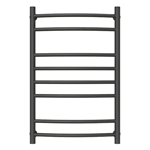 Водяна рушникосушка Navin Камелія 500x800, чорний муар 12-228153-3680, Чорний матовий - фото 1