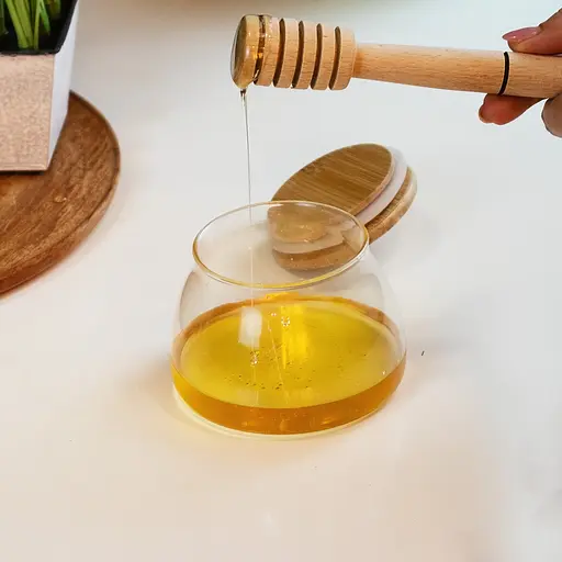 Ложка для меду дерев'яна 20 см, Woodly 84919 - фото 8