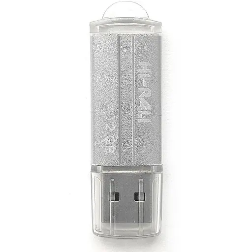 Флеш накопитель USB 2Gb Hi-Rali Corsair серебристый USB 2.0 (HI-2GBCORSL) - фото 1
