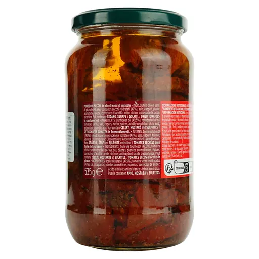 Томаты сушеные Casa Rinaldi в растительном и оливковом масле 535 г - фото 3