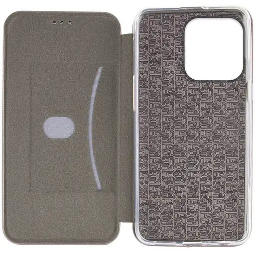 Шкіряний чохол-книжка Epik Classy для Xiaomi Redmi Note 14 4G (Int. version) Сірий - фото 4