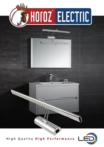 Подсветка картин и зеркал Flamingo-6 6W Horoz Electric хром - фото 4