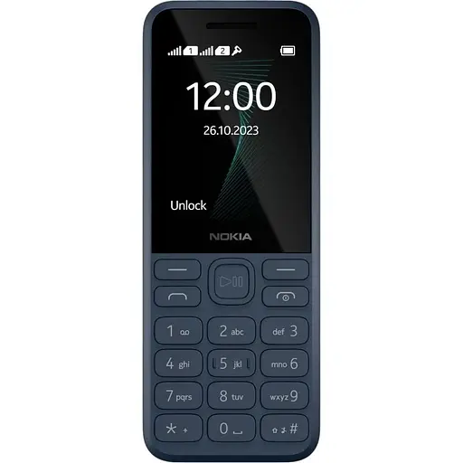 Мобільний телефон Nokia 130 Dual Sim 2023 Dark Blue - фото 2