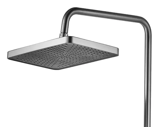 Душова система Rea Helix nikiel brushed з виливом REA-P6622, Нікель - фото 8