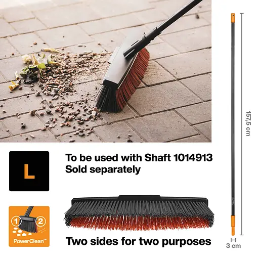 Насадка для уборки во дворе и доме Fiskars Solid™ L 47 см (1025931) - фото 4