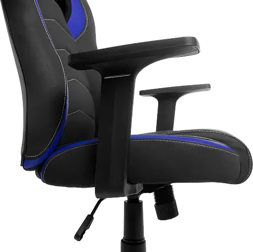 Геймерское кресло GT Racer черное с синим (X-2589 Black/Blue) - фото 9