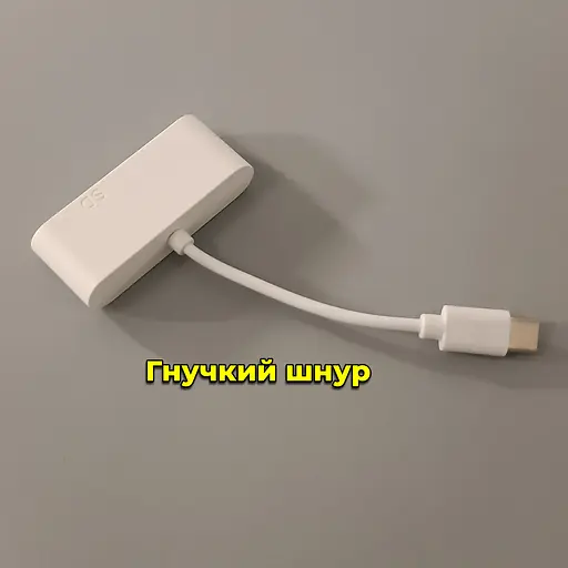 Кардридер/переходник с Type-C на USB (1 x USB, 1 x microSD, 1 x SD/SDHC/SDXC). Для флешек и других устройств - фото 6
