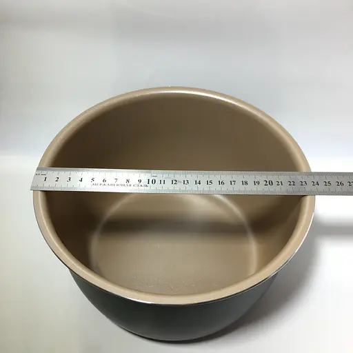 Чаша на мультиварку-скороварку Polaris PPC 1305AD, 5 литров, антипригарное покрытие - фото 6