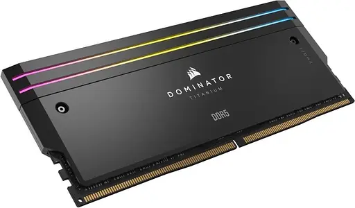 Оперативная память Corsair 32GB (2x16GB) DDR5 7200MHz Dominator Titanium RGB (CMP32GX5M2X7200C34) - фото 4