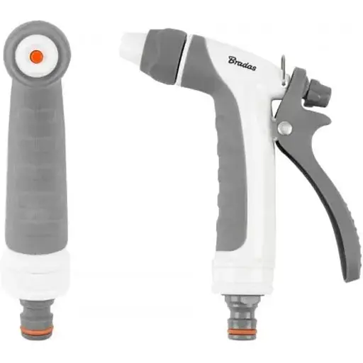 Пістолет для поливу Bradas WHITE LINE 3-функціональний HANDY SOFT WL-EN43TK - фото 1