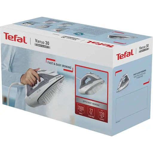 Утюг Tefal Virtuo 30 FV2C42E0 бело-зеленый [136752] - фото 4