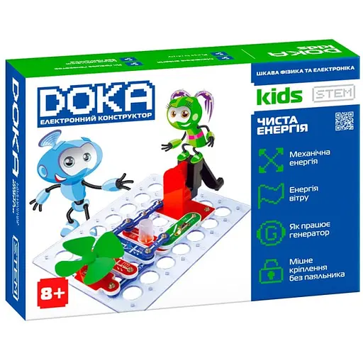 Электронный конструктор Чистая энергия Doka D70704 - фото 1