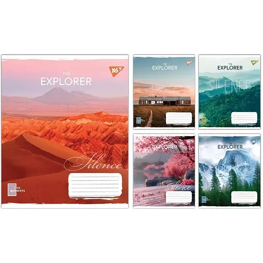 Зошит учнівський "The Explorer" Yes 767851 24 аркушів Різнокольоровий 1 шт. в асортименті - фото 1